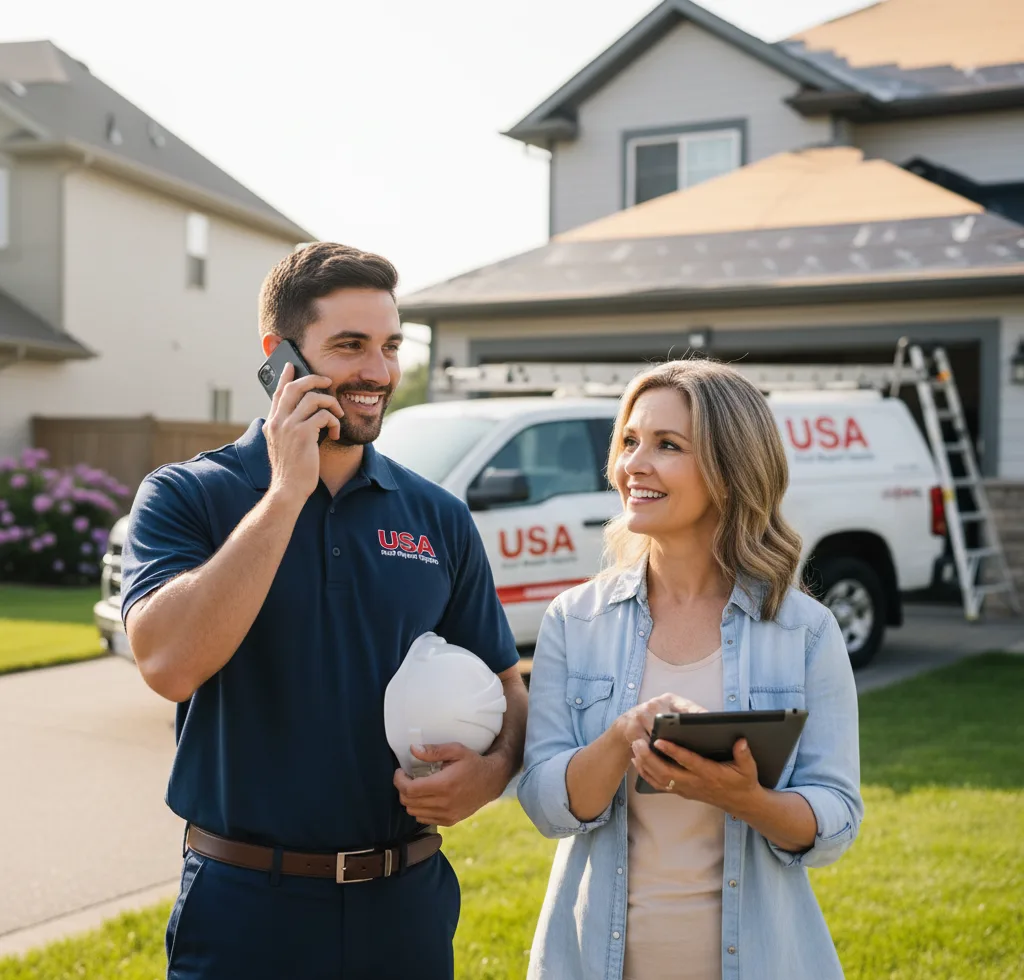 USA Roof Repair Experts customer support in Prospect Heights